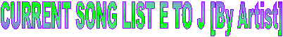 SOME OF OUR SONGS