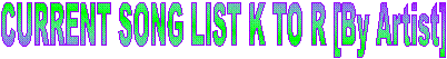 SOME OF OUR SONGS